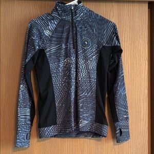 Salt Life Black and Gray Patterned Jacket